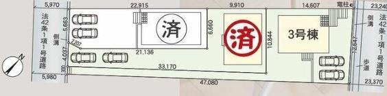 刈谷市今川町全3棟3号棟　新築戸建て