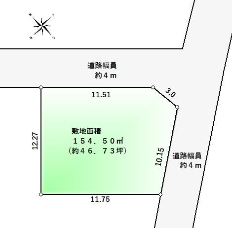 額田郡幸田町大字横落字北門の土地