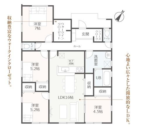 蒲郡市形原町下川原第3全4棟2号棟　新築戸建て