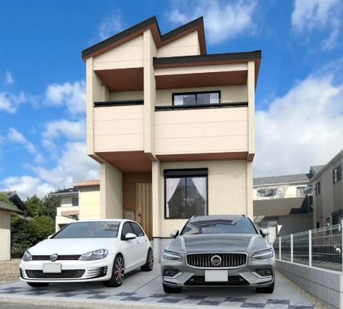 安城市安城町名広全2棟2号棟　新築戸建て