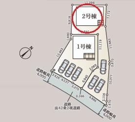 豊田市鴛鴨町第3　全2棟2号棟　新築戸建て