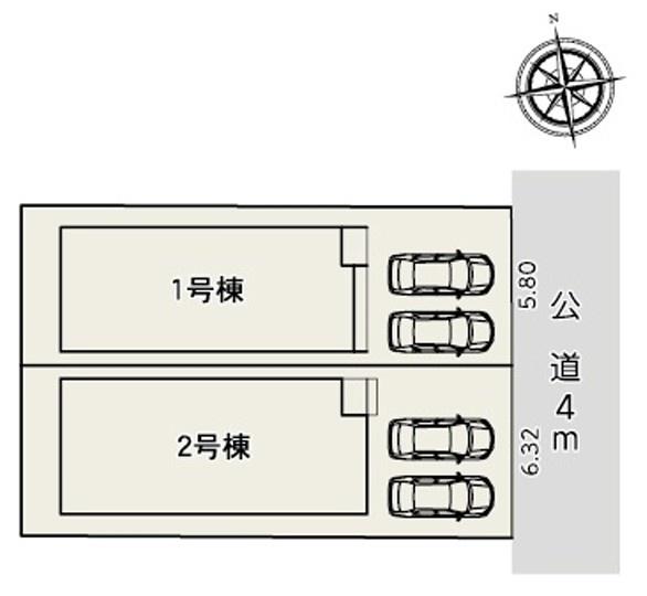 豊田市小川町全2棟1号棟　新築戸建て