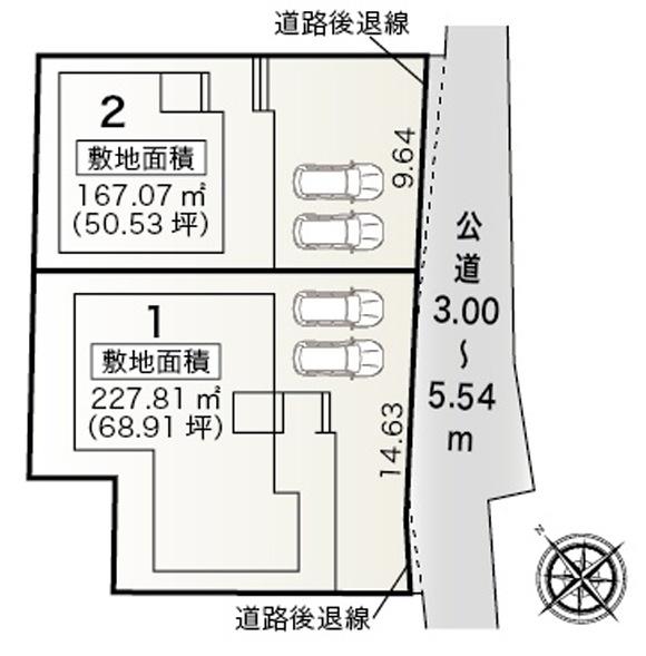 西尾第72田貫町全2棟1号棟　新築戸建て