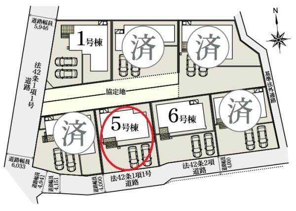 安城市小川町　全7棟5号棟　新築戸建て