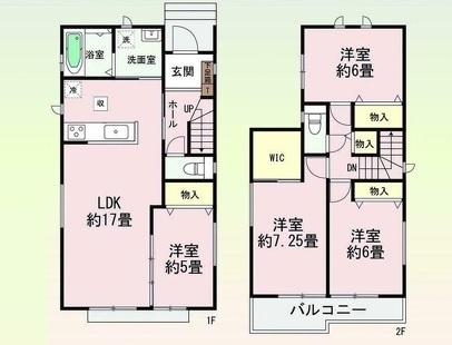 豊明市新田町　全2棟A号棟　新築戸建て