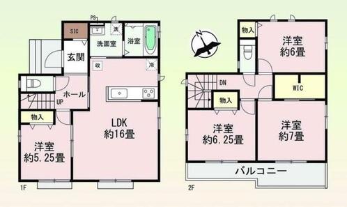 豊田市畝部東町　全2棟A号棟　新築戸建て
