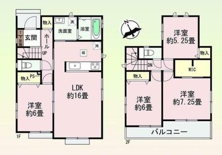豊田市畝部東町　全2棟B号棟　新築戸建て