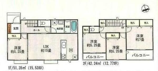 刈谷市築地町　全5棟E号棟　新築戸建て