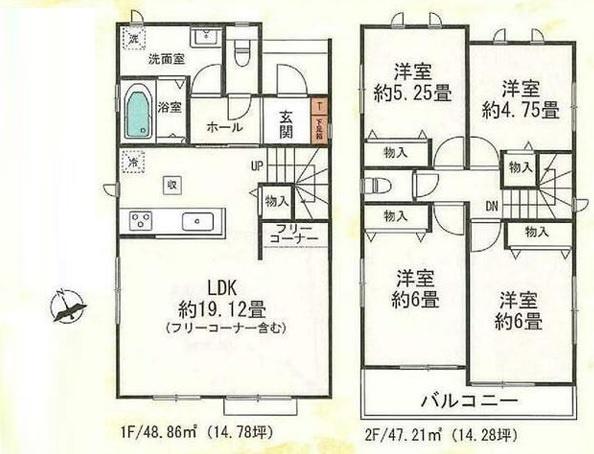 安城市美園町　全4棟H号棟　新築戸建て