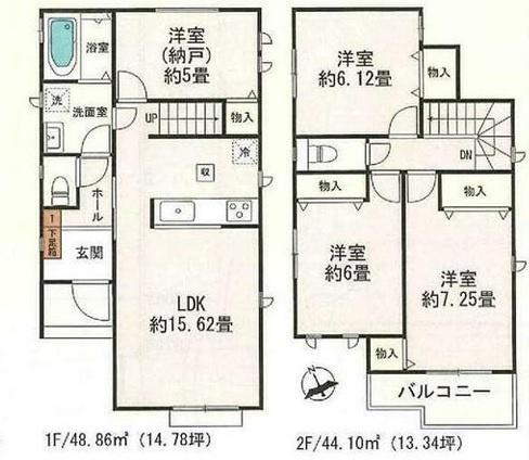 安城市美園町　全4棟J号棟　新築戸建て