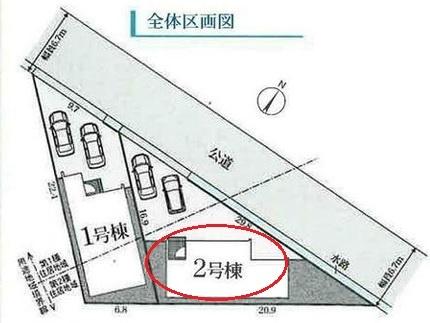 刈谷市井ヶ谷　新築戸建て全2棟2号棟