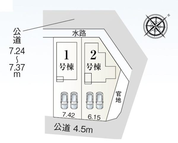 西尾第79羽塚町全2棟2号棟　新築戸建て