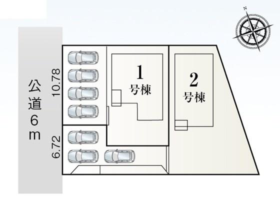 蒲郡第52三谷町東全2棟1号棟　新築戸建て