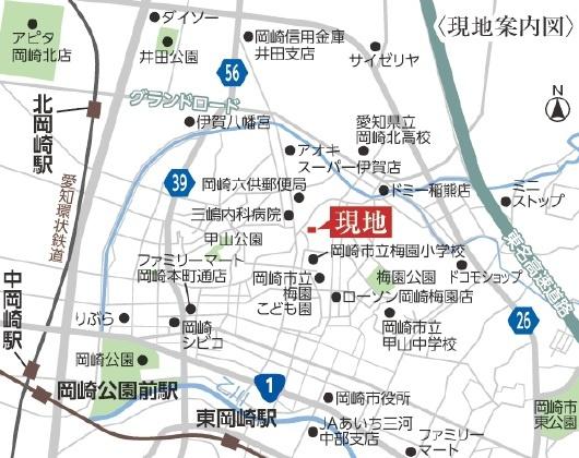 岡崎市稲熊町字４丁目の土地