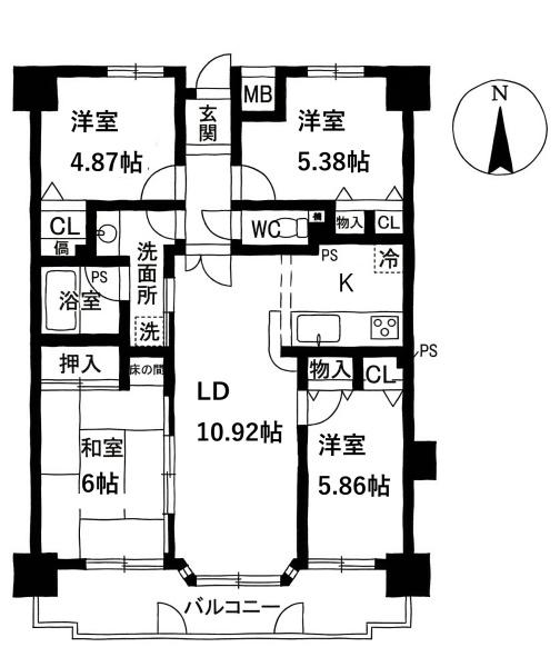 シャトー岡崎３番館