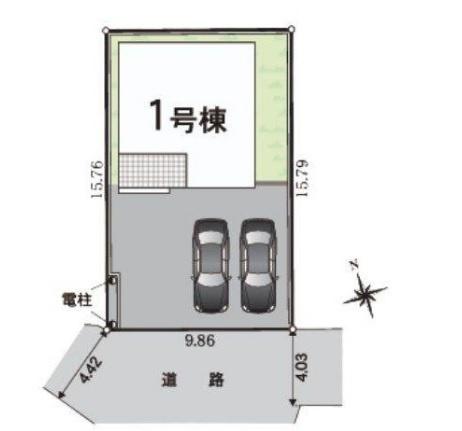 豊田市西中山町　全1棟1号棟　新築戸建て