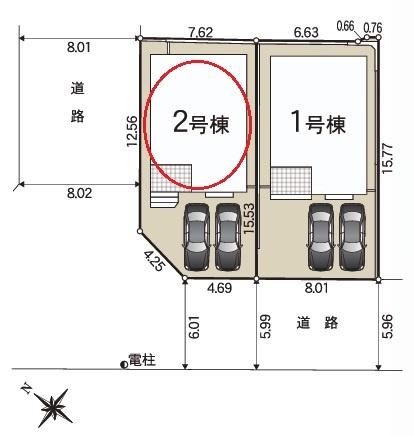 豊田市保見ケ丘　全2棟2号棟　新築戸建て