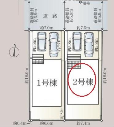 豊田市野見山　全2棟2号棟　新築戸建て