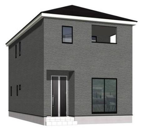 岡崎市矢作町　全3棟2号棟　新築戸建て