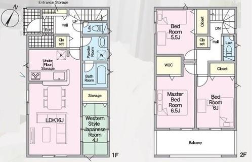 岡崎市稲熊町　全3棟1号棟　新築戸建て