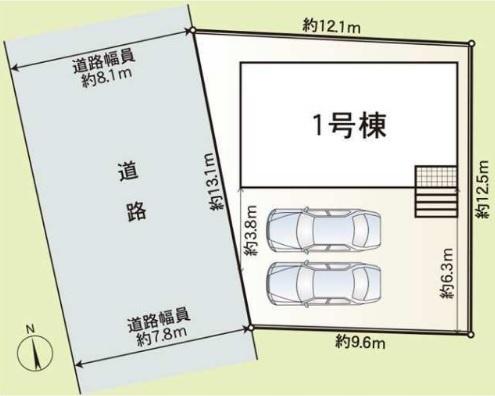 碧南市道場山町　全1棟1号棟　新築戸建て