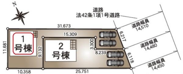 安城市榎前町　全2棟1号棟　新築戸建て