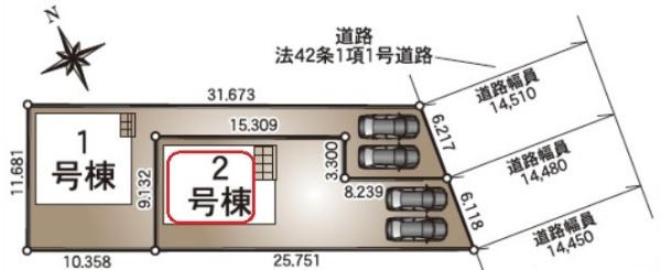 安城市榎前町　全2棟2号棟　新築戸建て
