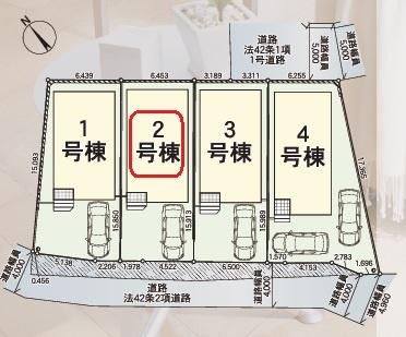 豊田市新町　全4棟2号棟　新築戸建て