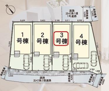 豊田市新町　全4棟3号棟　新築戸建て