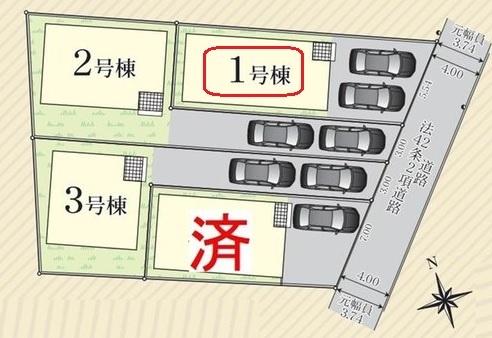 安城市池浦町　全4棟1号棟　新築戸建て