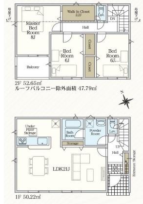 安城市池浦町　全4棟2号棟　新築戸建て