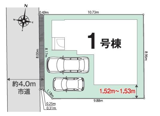 安城市今池町新築戸建て　１号棟