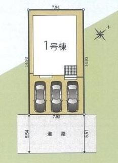 安城市里町　全1棟1号棟　新築戸建て