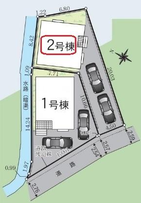 みよし市三好町　全2棟2号棟　新築戸建て