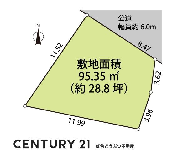 岡崎市美合町字五本松の土地