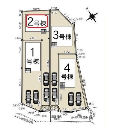 岡崎市国正町　全4棟2号棟　新築戸建て