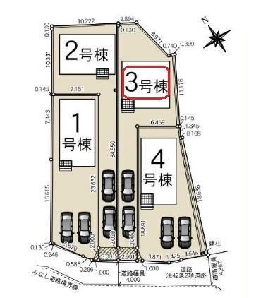 岡崎市国正町　全4棟3号棟　新築戸建て