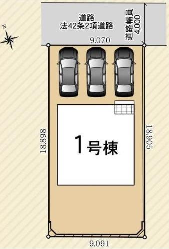 豊田市深田町　全1棟1号棟　新築戸建て
