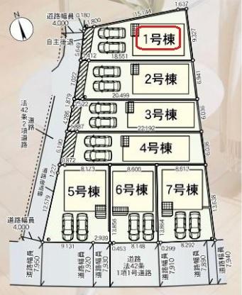 岡崎市上地第9　全7棟1号棟　新築戸建て