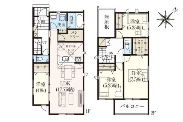 碧南市日進町　新築戸建て　全3棟　3号棟