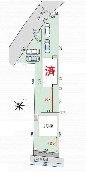 安城市赤松町4期全2棟2号棟　新築戸建て