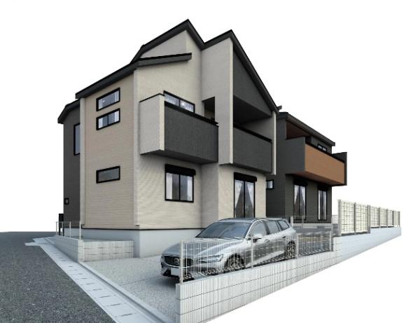 豊田市高美町4丁目全2棟2号棟　新築戸建て