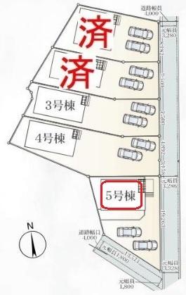 西尾市平口町　全5棟5号棟　新築戸建て