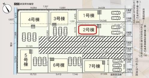 西尾市一色町一色　全7棟2号棟　新築戸建て