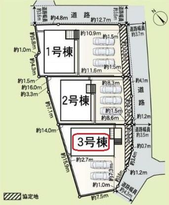 西尾市南中根町第3　全3棟3号棟　新築戸建て