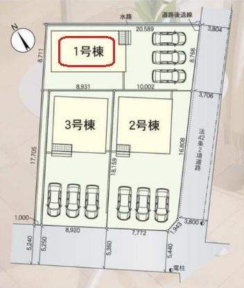 西尾市南中根町第2　全3棟1号棟　新築戸建て