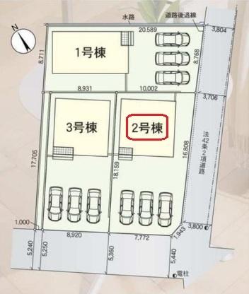 西尾市南中根町第2　全3棟2号棟　新築戸建て