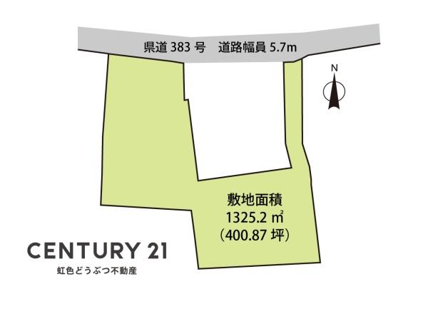 額田郡幸田町大字上六栗　土地