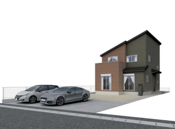 西尾市一色町対米01期全3棟1号棟　新築戸建て