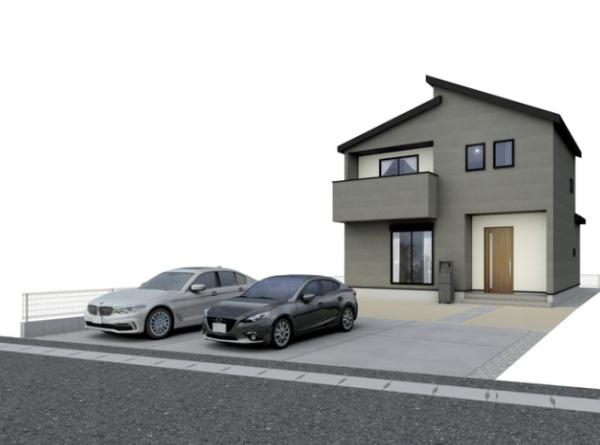 西尾市一色町対米01期全3棟2号棟　新築戸建て